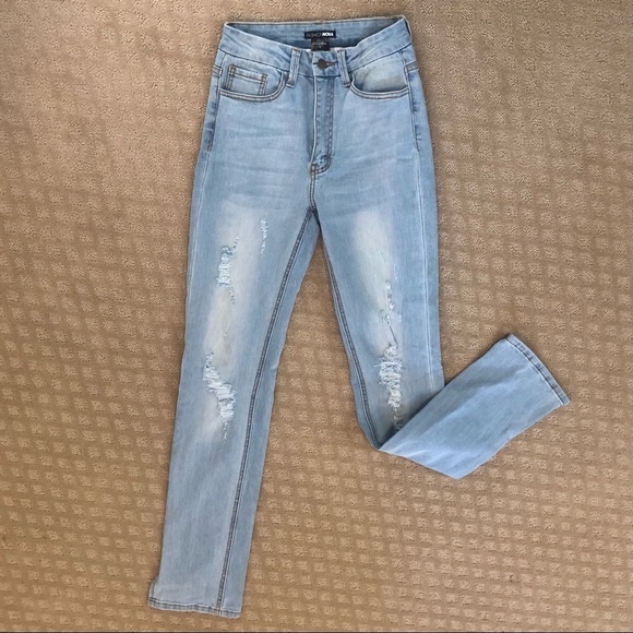 Side slit jeans - Picture 4 of 5